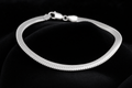 Herringbone Bracelet on black velvet